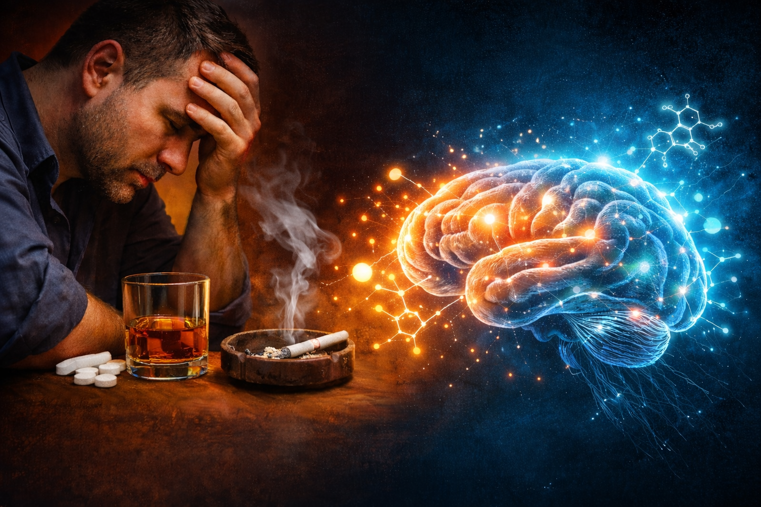 artykuły Uzależnienie to nie słaba wola – co   naprawdę dzieje się w mózgu