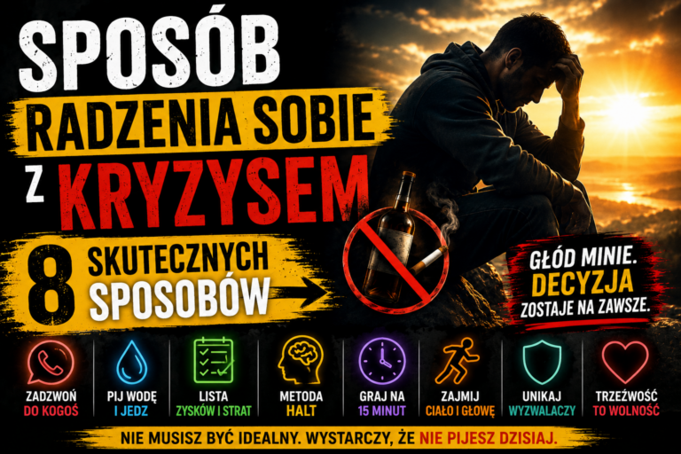Jak poradzić sobie z głodem alkoholowym i nikotynowym? 8 skutecznych sposobów