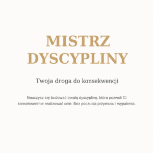 MISTRZ DYSCYPLINY
